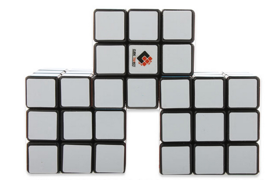 CubeTwist Triple Conjoined 3x3x3 Magic Cube Black